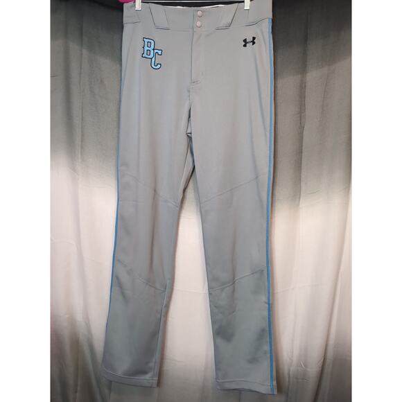 Under Armour Men's Baseball Pants BC Embroidered Size Large(200) - Picture 1 of 13